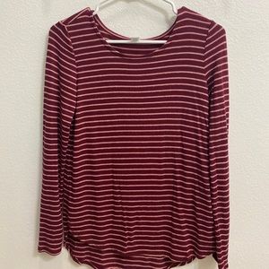 Womens XS striped old navy top